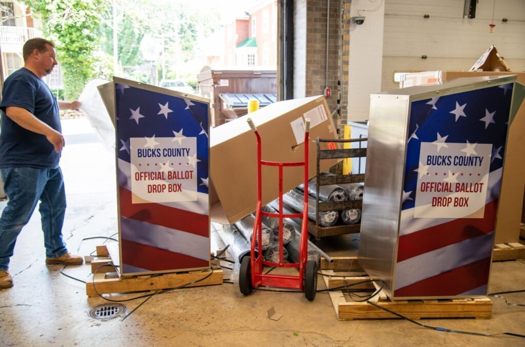 Map Where To Find The 11 New Bucks County Ballot Boxes Bucks County