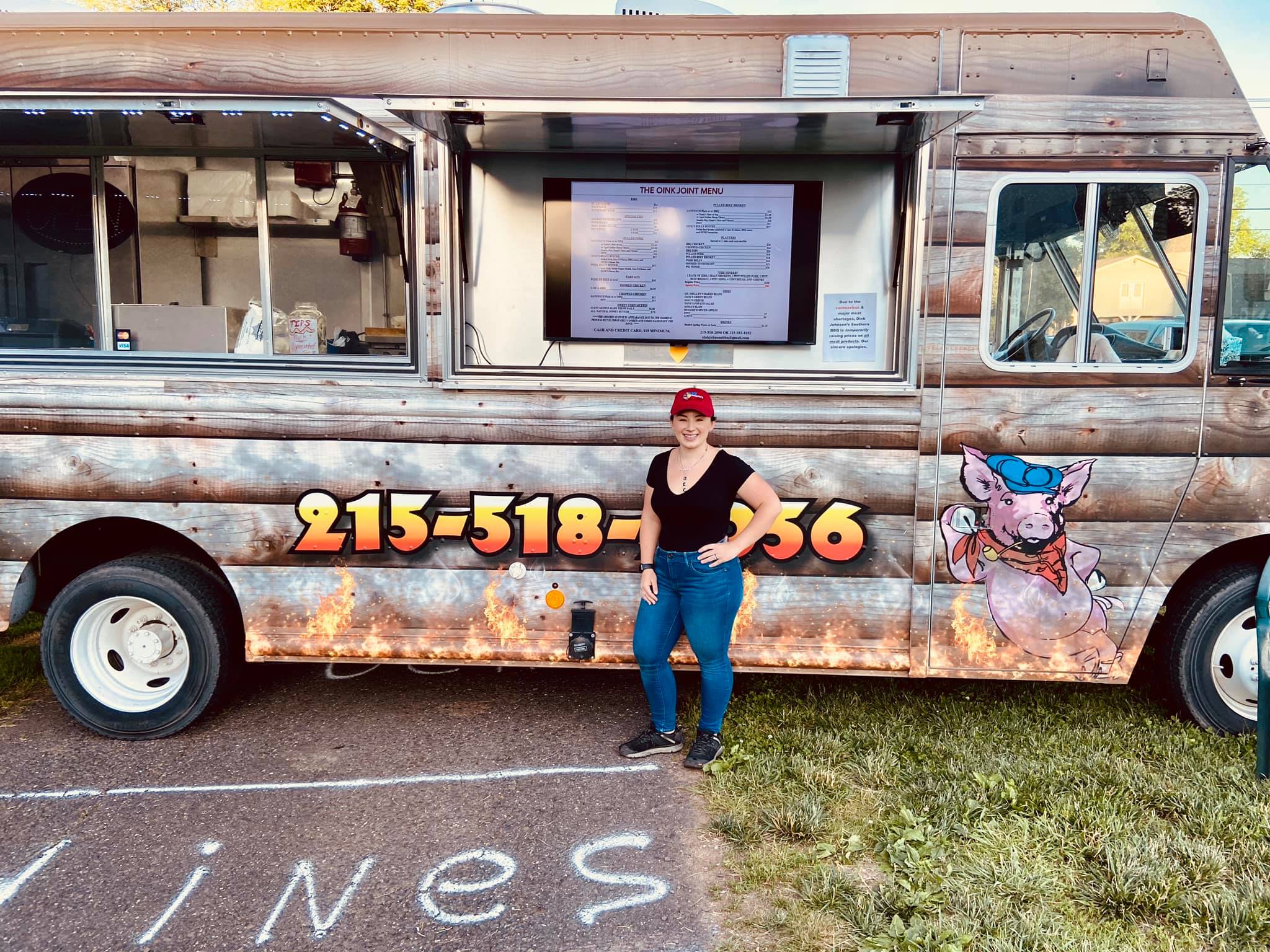 Oink Johnson's Southern BBQ Food Truck Bucks County Brewery