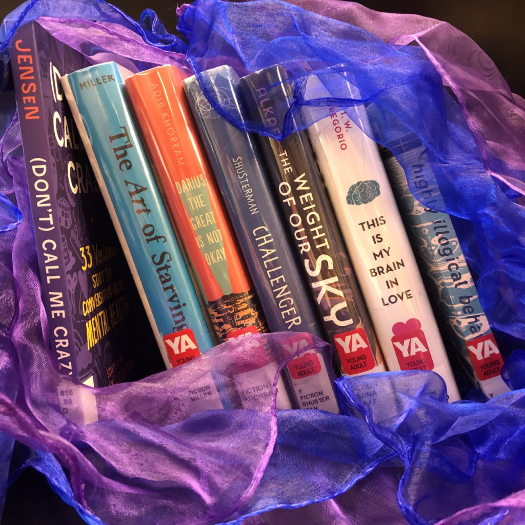 You're Not Alone YA books on Mental Health Bucks County Free Library