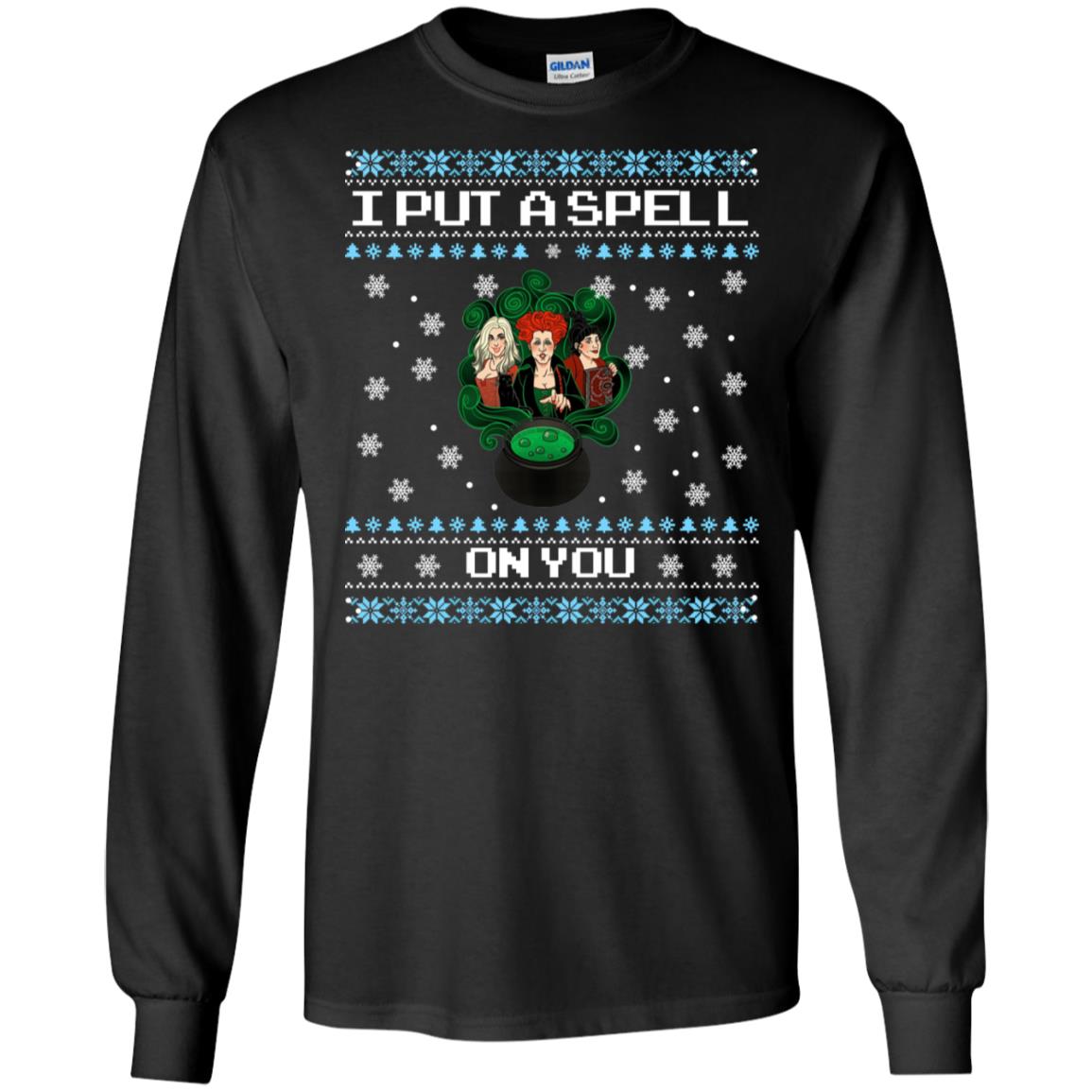 Hocus Pocus I put a spell on you Christmas sweatshirt, tshirt, hoodie
