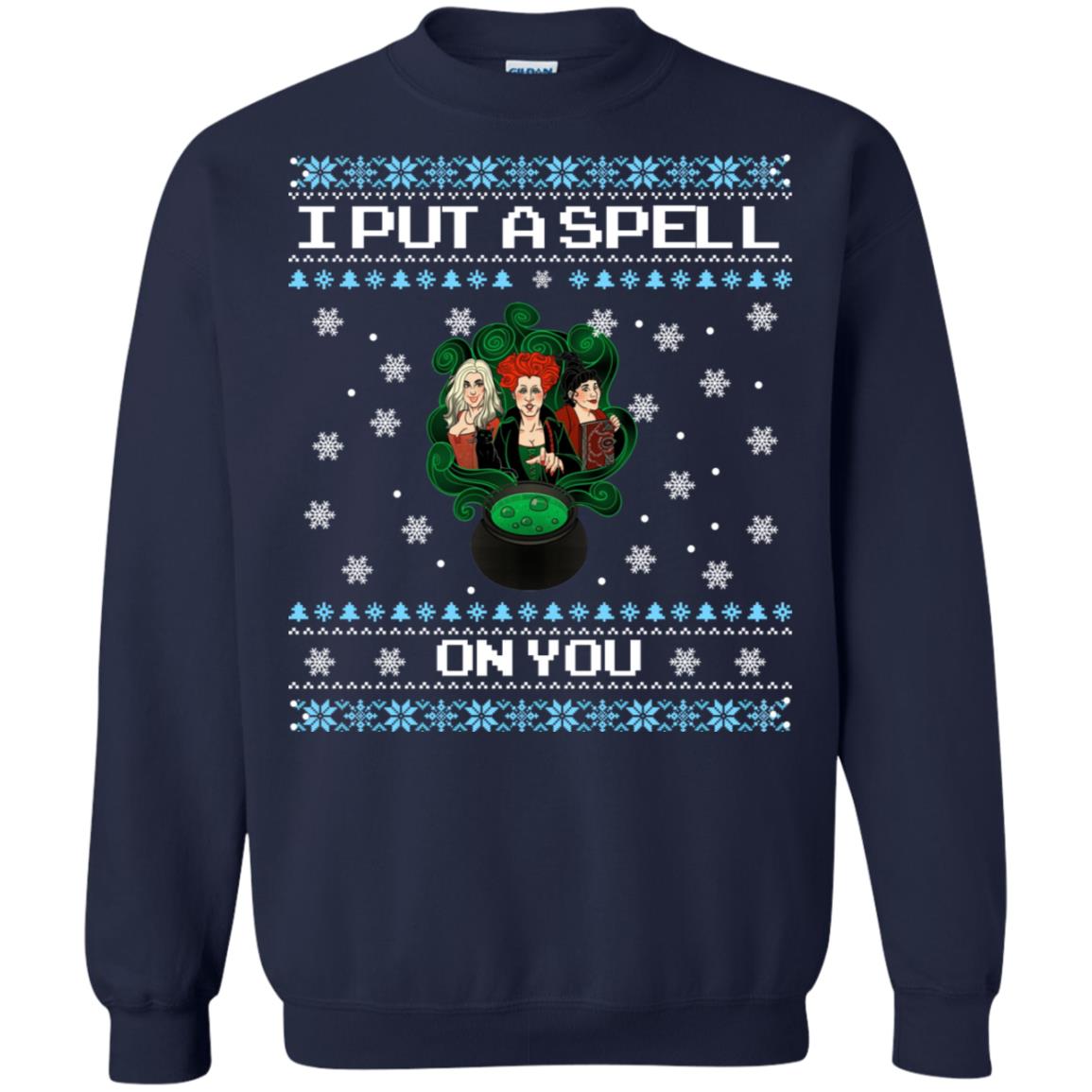 Hocus Pocus I put a spell on you Christmas sweatshirt, tshirt, hoodie