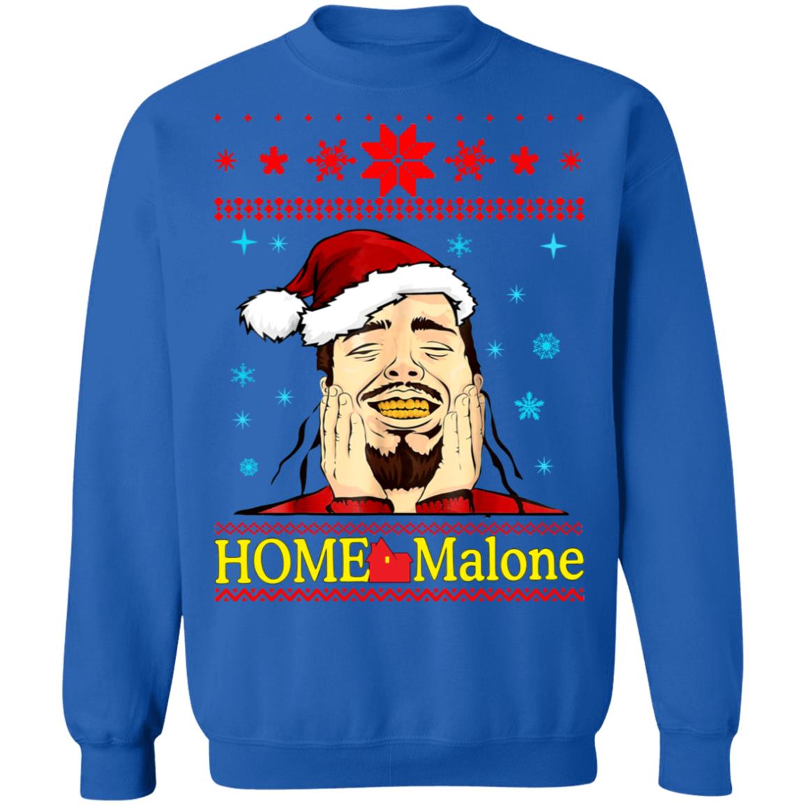 Home Malone Christmas Sweater, hoodie, long sleeve
