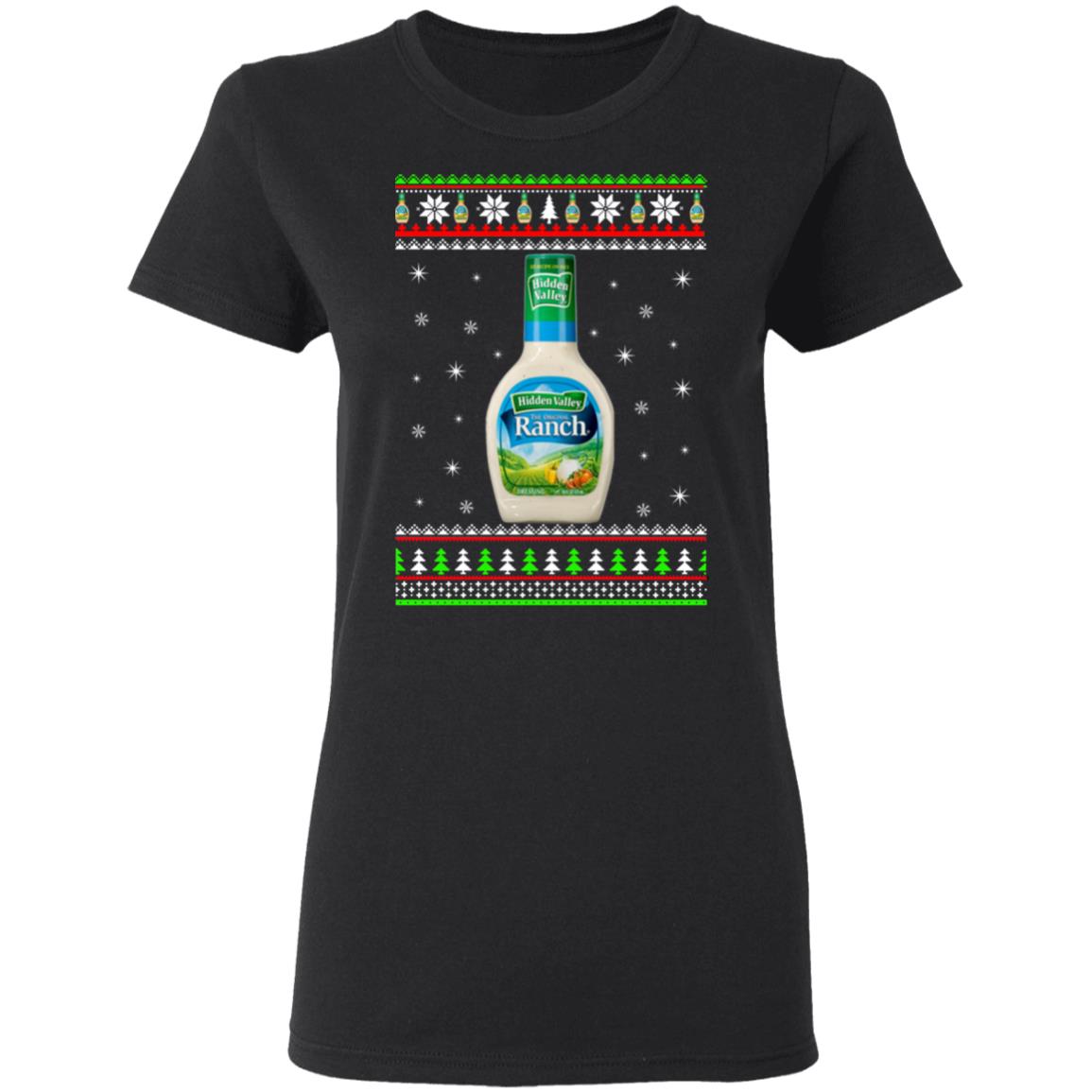 Hidden valley ranch Christmas sweatshirt, hoodie, long sleeve