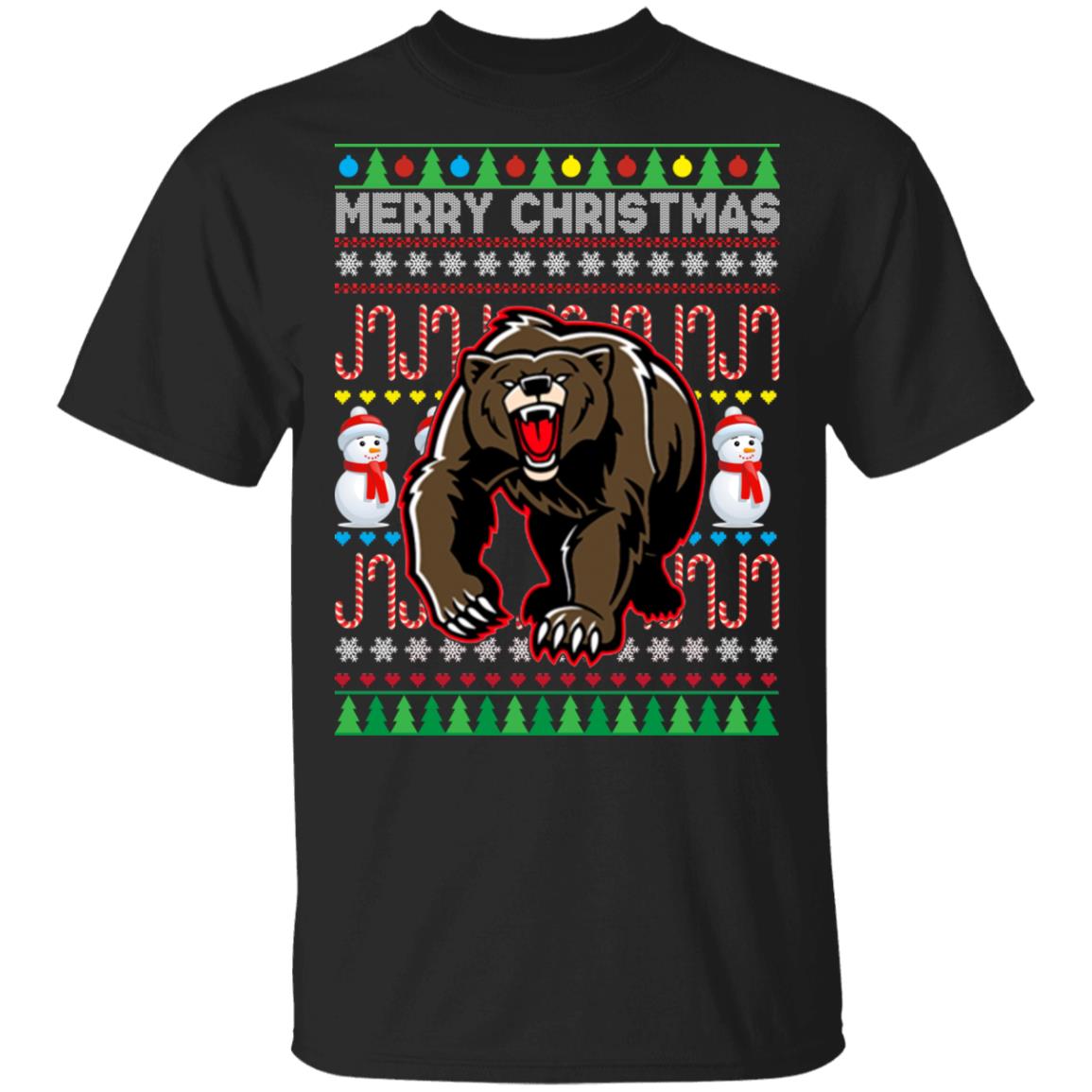 Merry Christmas Ugly Sweaters Bear Merry Christmas ugly sweater, hoodie, long sleeve, tshirt