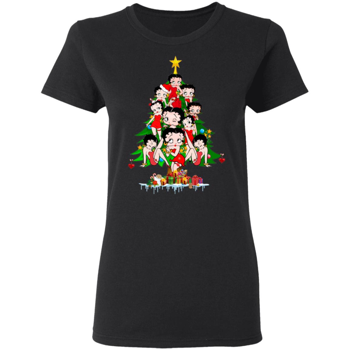 Betty Boop Christmas Tree sweatshirt, hoodie, long sleeve