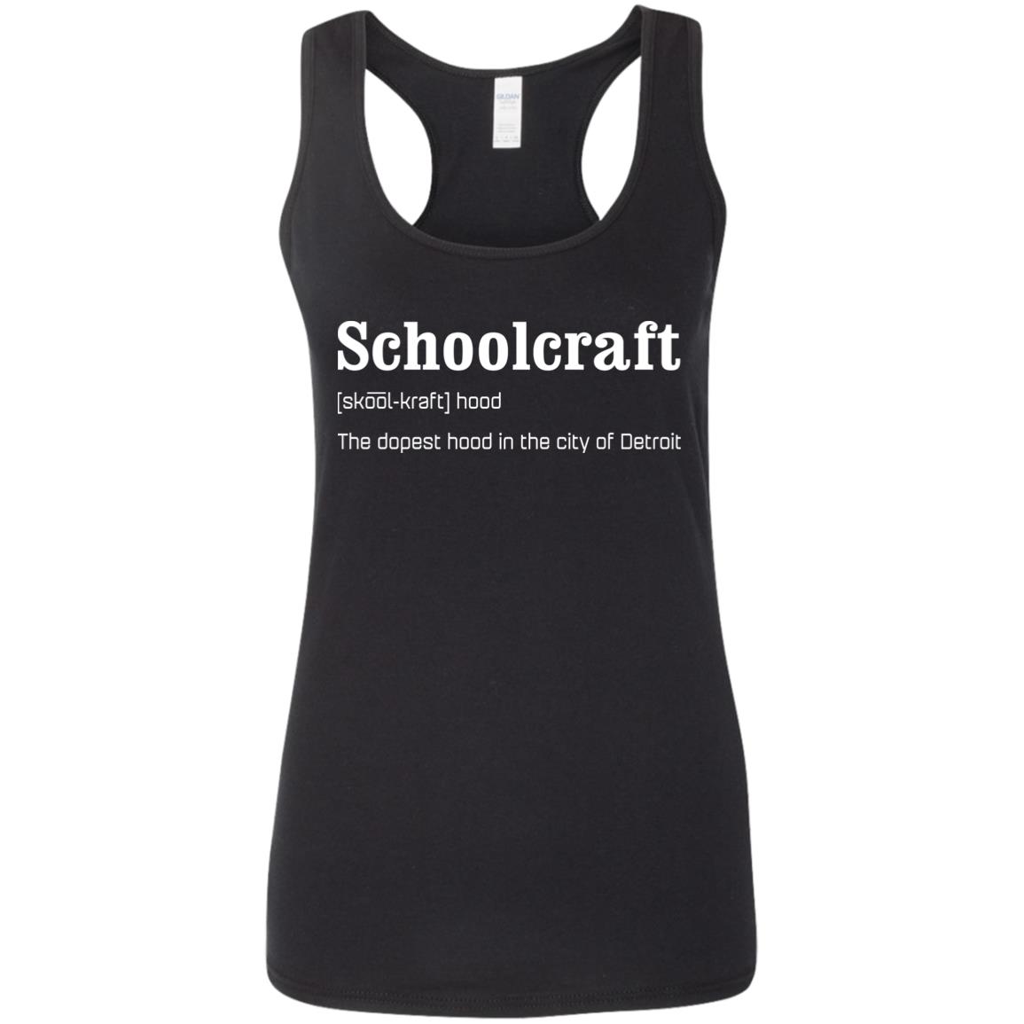 Schoolcraft The dopest hood in the city of Detroit shirt, hoodie