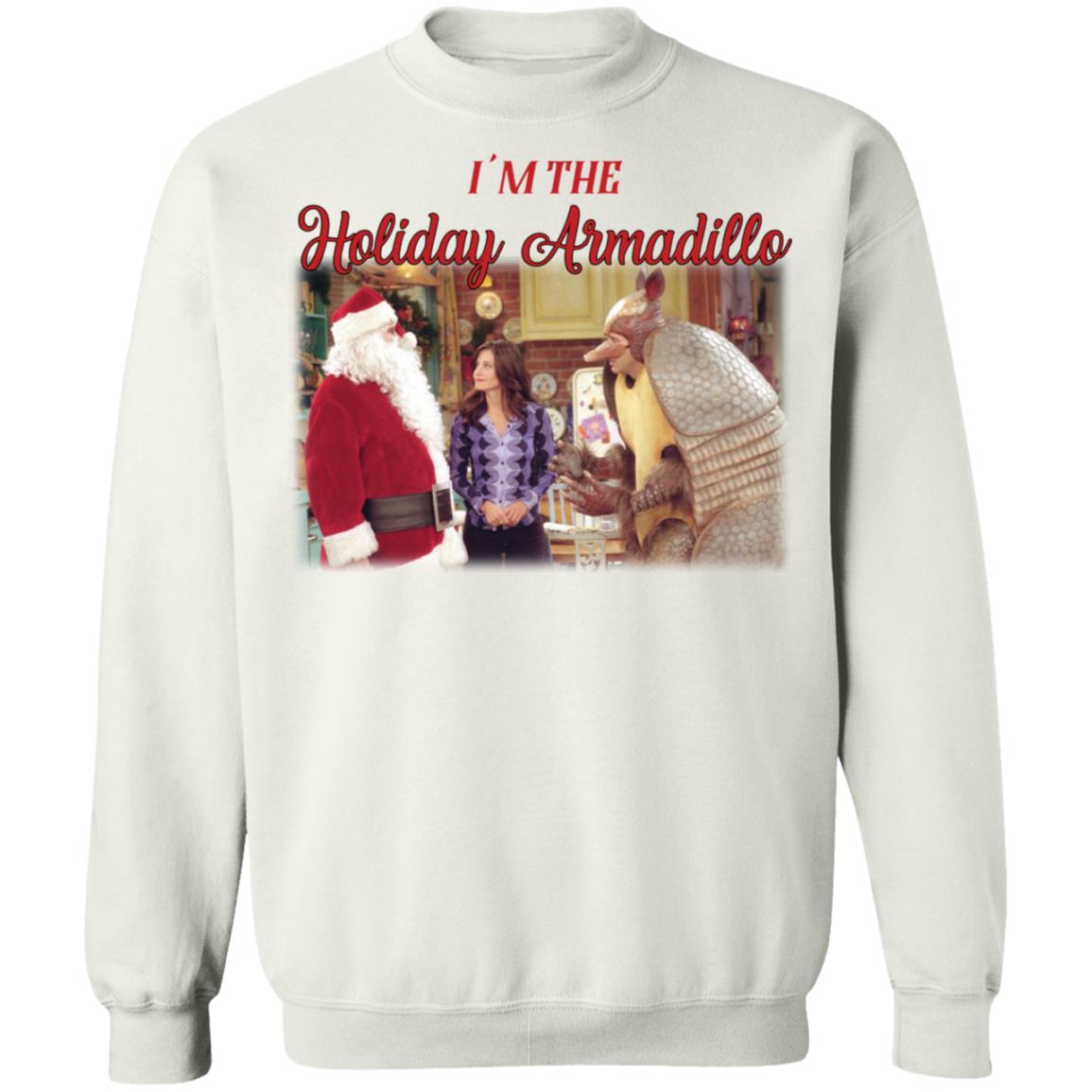 Friends I'm the Holiday Armadillo Christmas sweater, Tshirt, hoodie