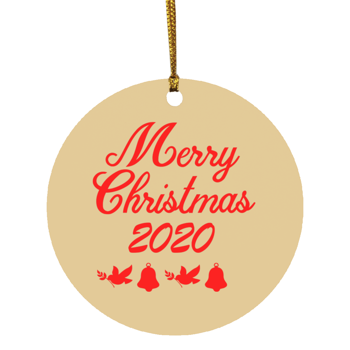 Merry Christmas 2020 Ornament