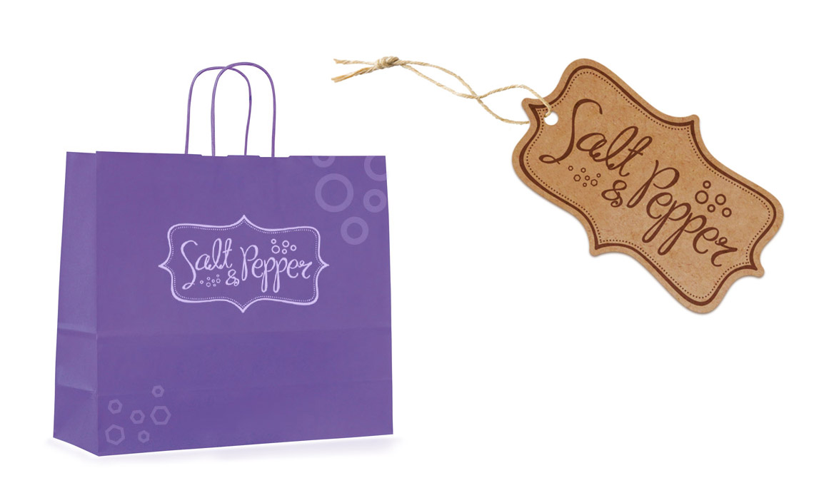 Salt and Pepper Restaurant Logo Unique company logo design, brand