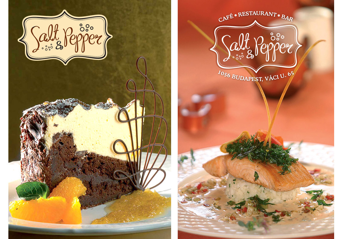 Salt and Pepper Restaurant Logo Unique company logo design, brand