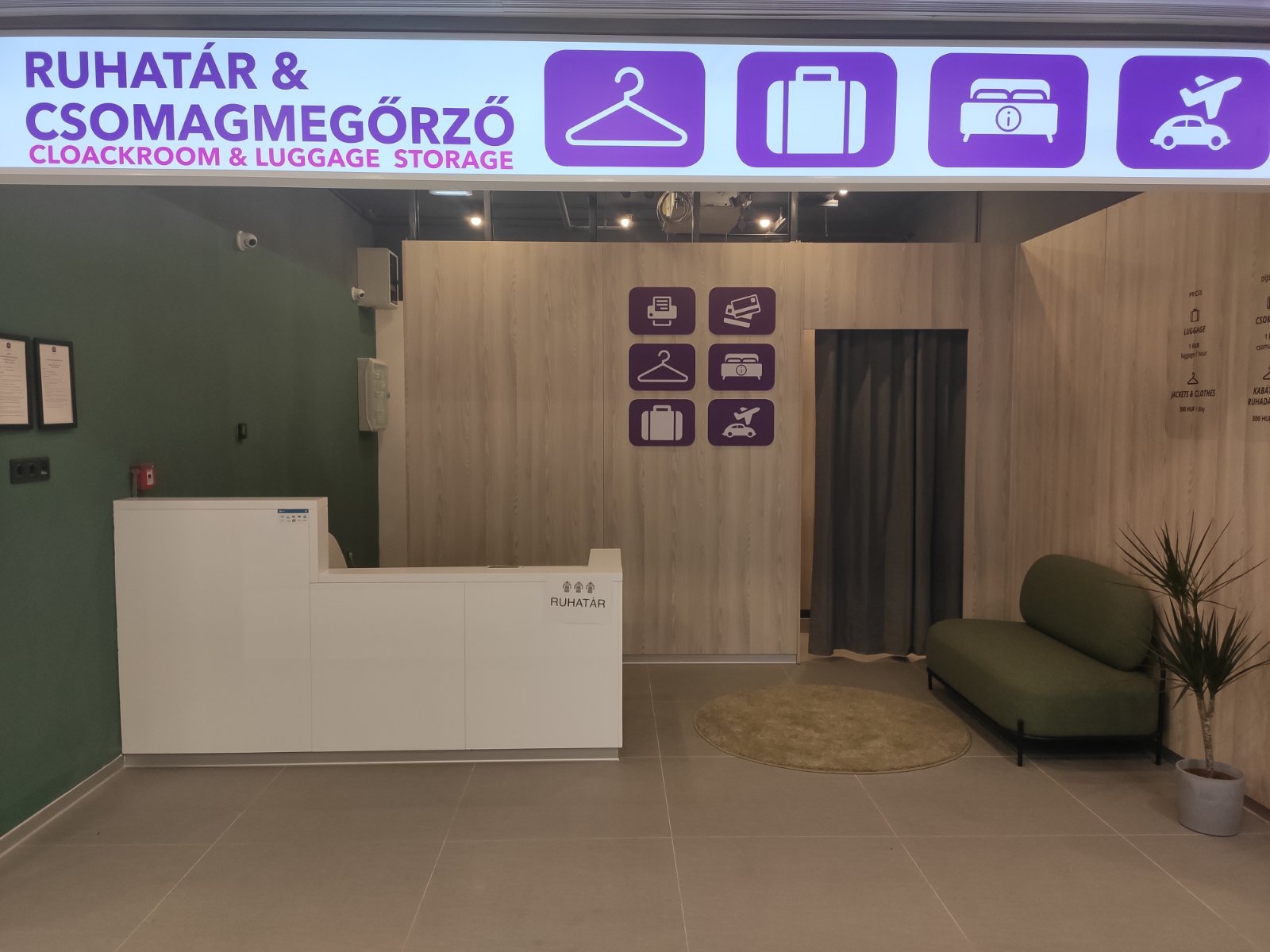 The 1 Luggage Storage in Budapest 5 storage in the center