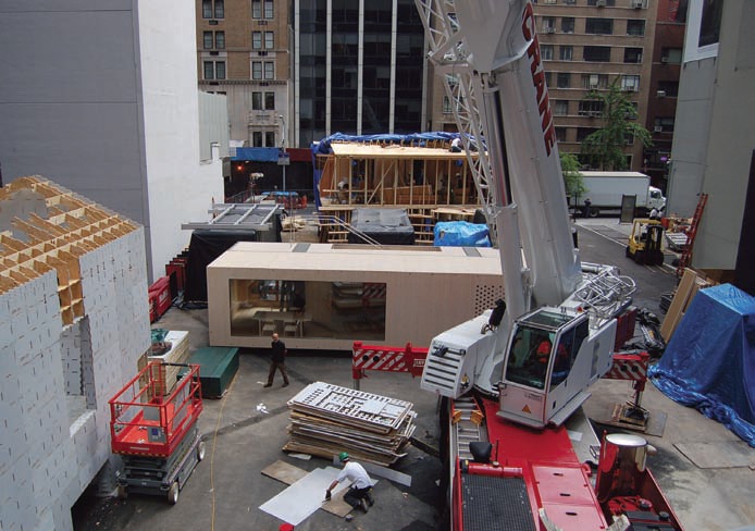 For our participation in the rigging portion of the Museum of Modern Art Home Delivery Installation.