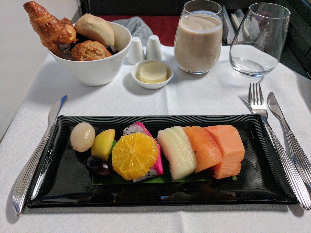 Qatar Airways QR147 Doha to Madrid A350 Business Class Review