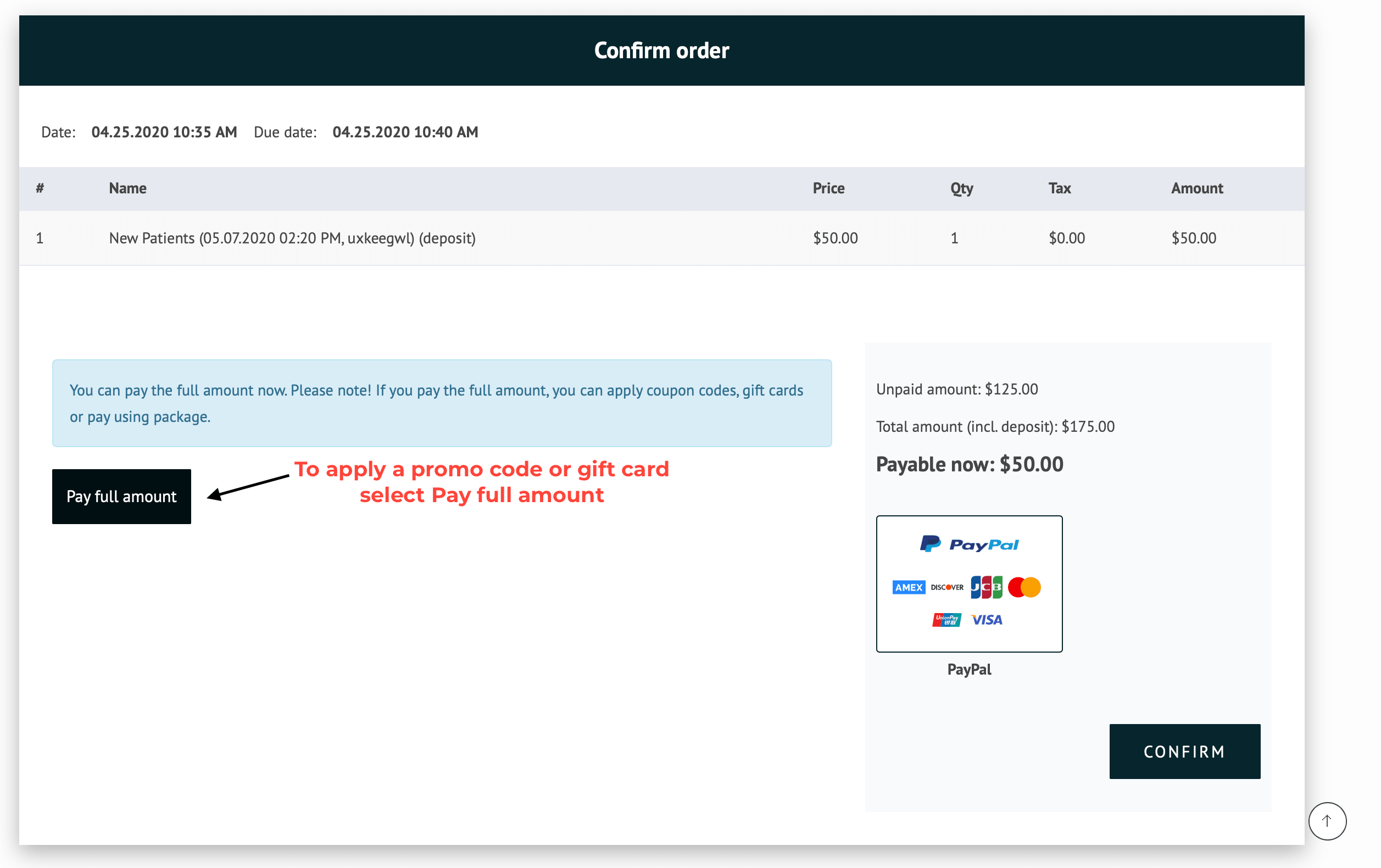 How to apply a promo code? BudDocs