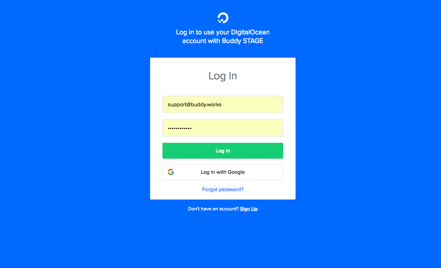 Deploy to DigitalOcean Docs Buddy The DevOps Automation Platform