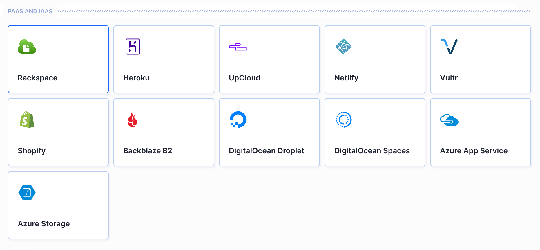 Deployment to Rackspace Docs