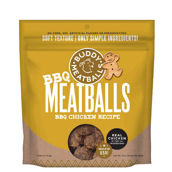 Meatballs BBQ Chicken Buddy Biscuit