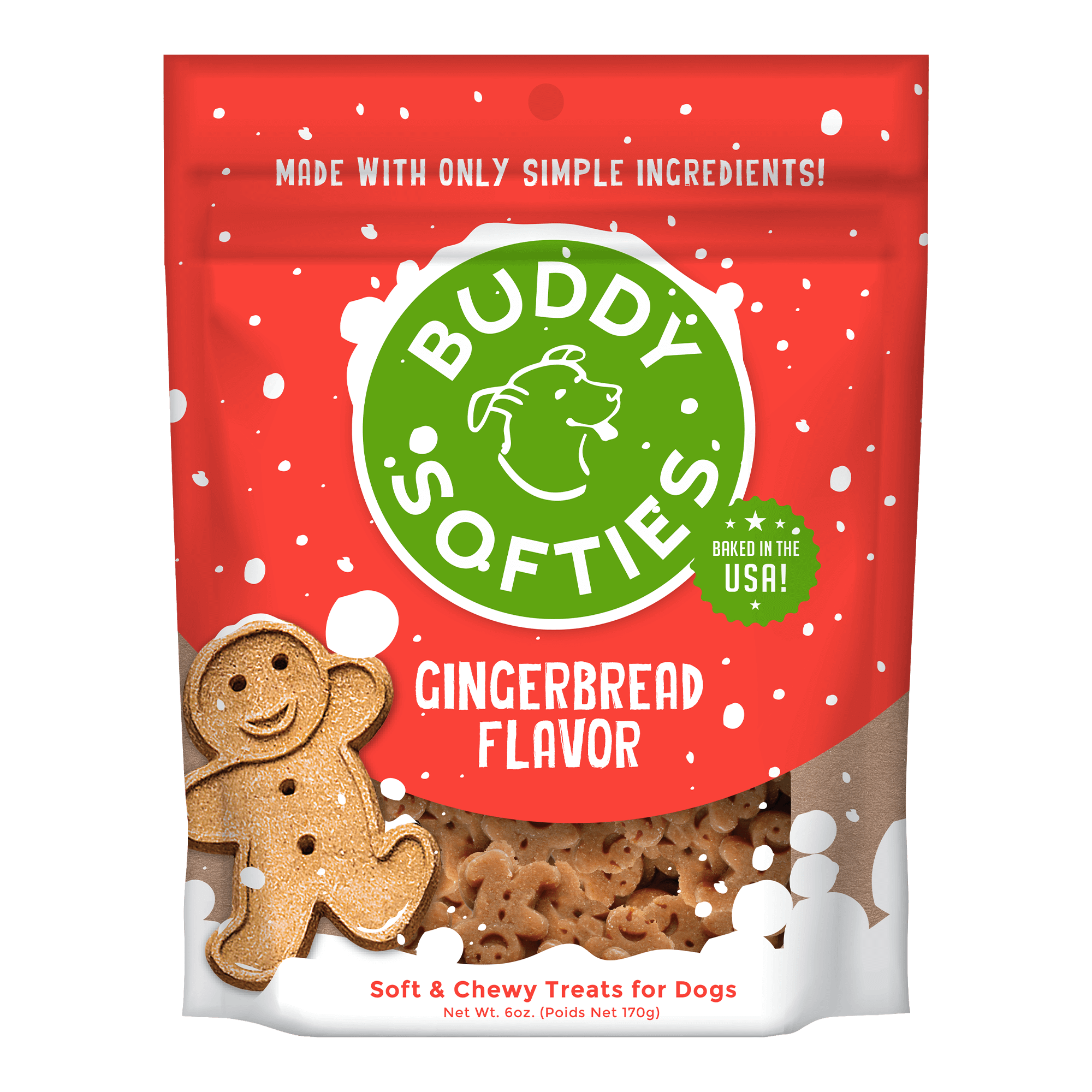 Gingerbread Softies Buddy Biscuit