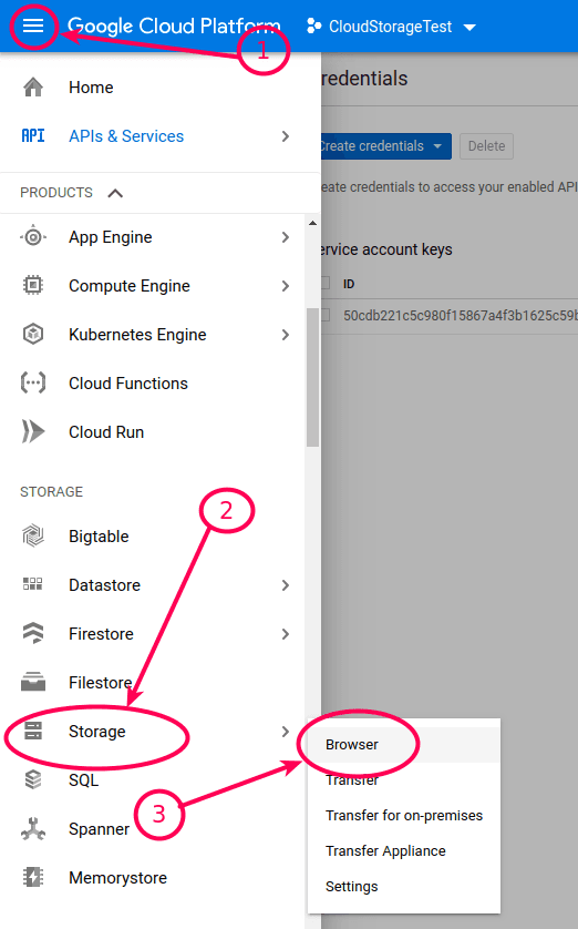 Getting started with Google Cloud Console Creating a Storage Bucket • BuddyDev Help Center