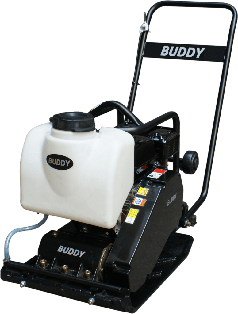 BT100 PLATE COMPACTORS WITH WHEELS (WATER TANK EXTRA) Buddy Equipment