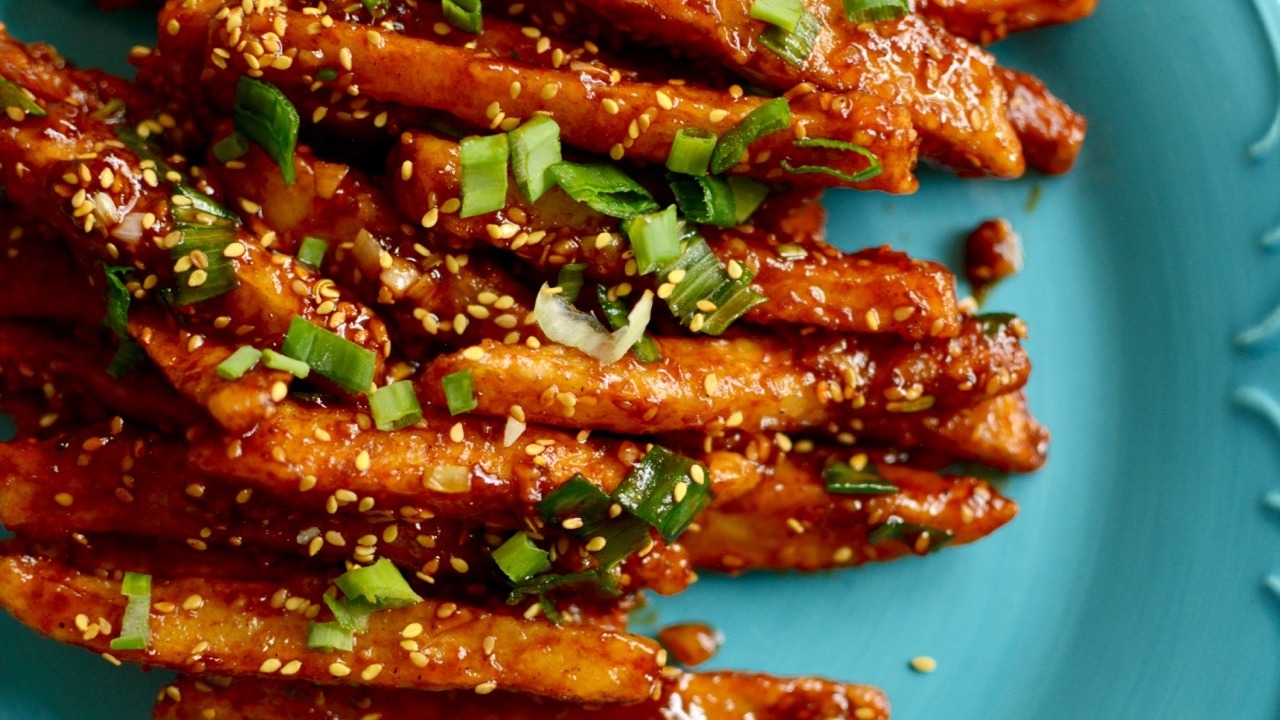 Crispy Honey Chilli Potato Recipe SweetSpicy Yet Super Yummy