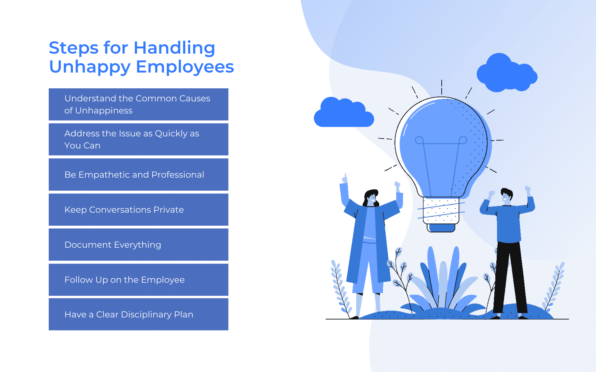 How to Handle an Unhappy Employee