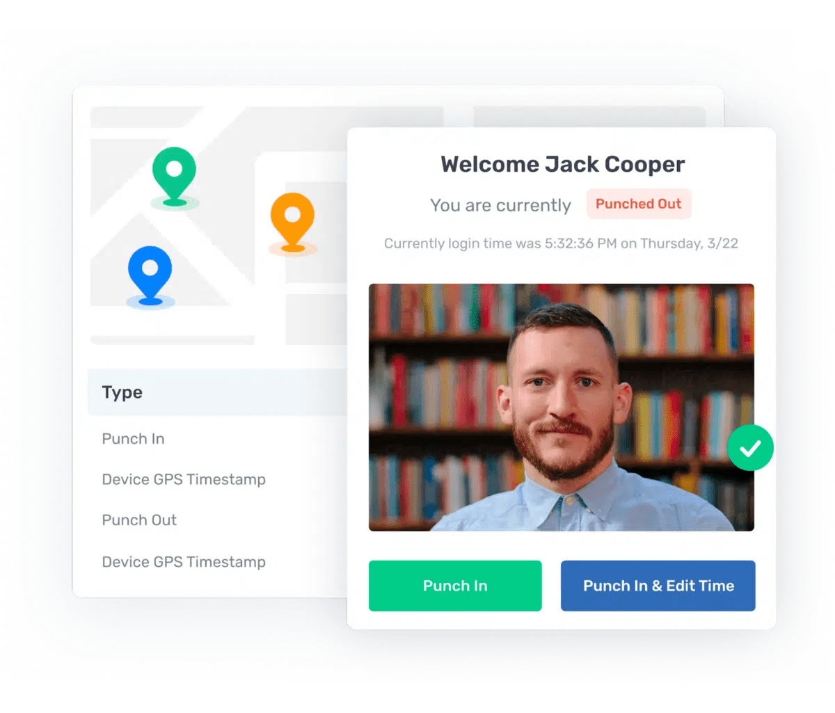 Time Card App With GPS (5 Options) Buddy Punch
