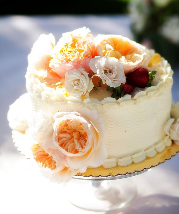 Budget Wedding Cake Budgeted Wedding