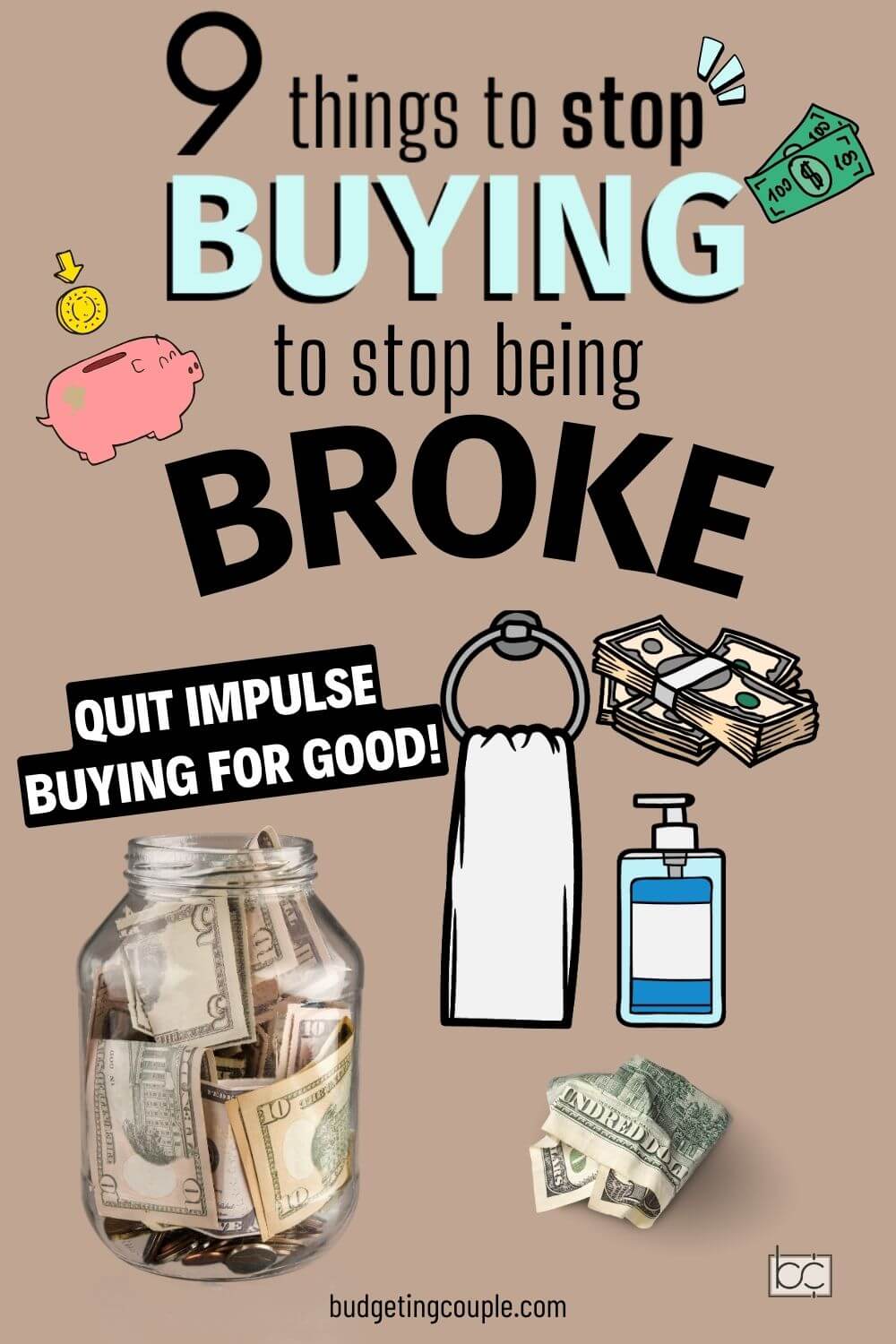 10 Things to Stop Buying to Save Thousands Budgeting Couple
