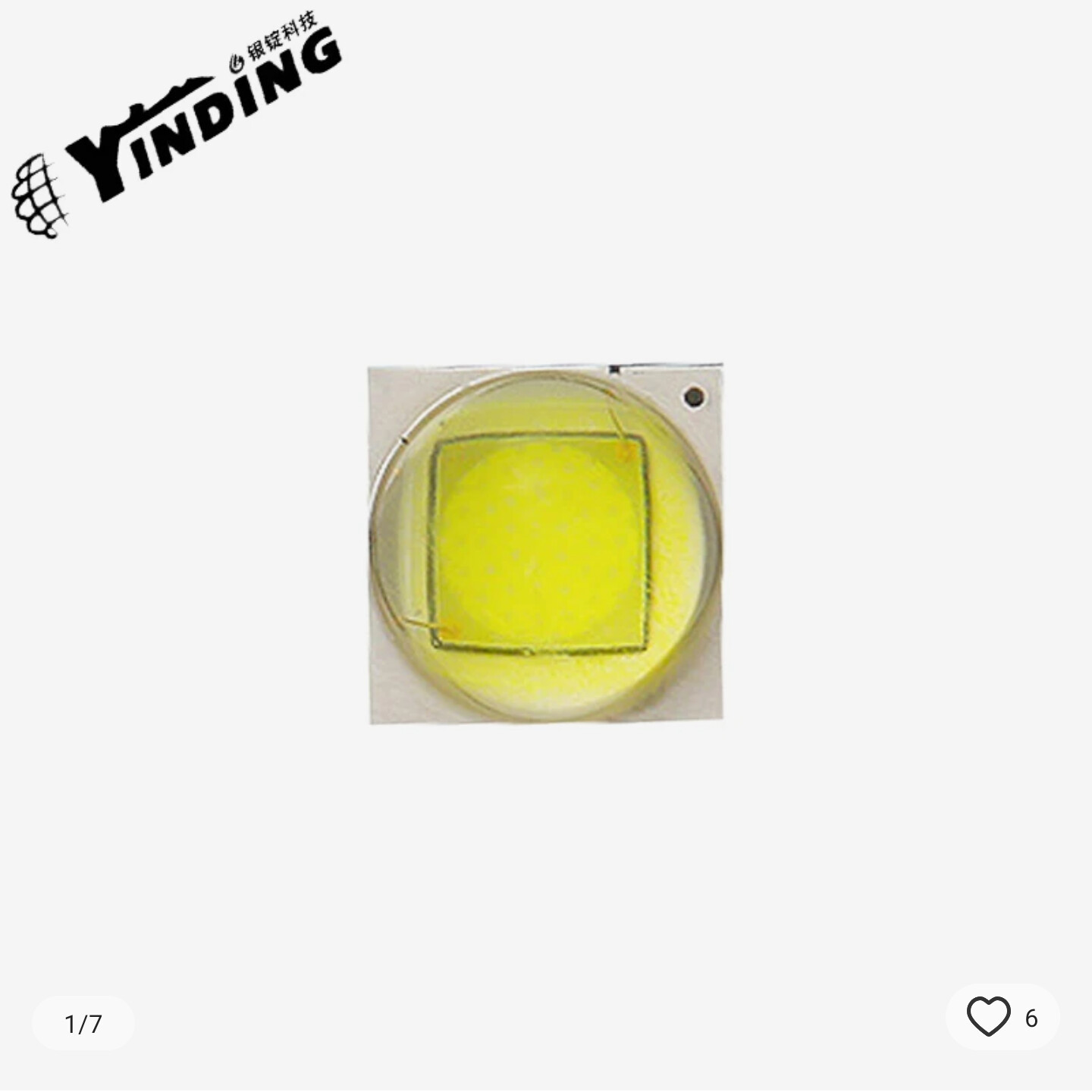 L50 (YINDING) found out to be 6000K 95CRI Flashlight Modding and DIY