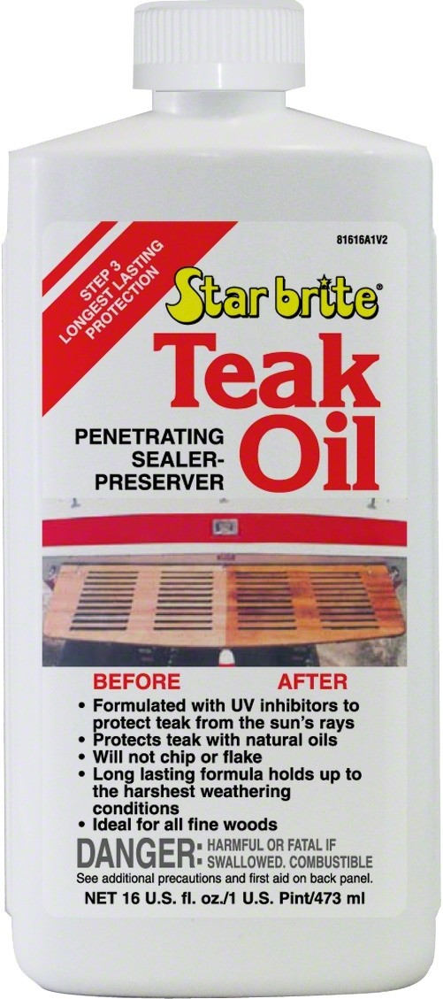 Teak Oil 16 oz Budget Marine