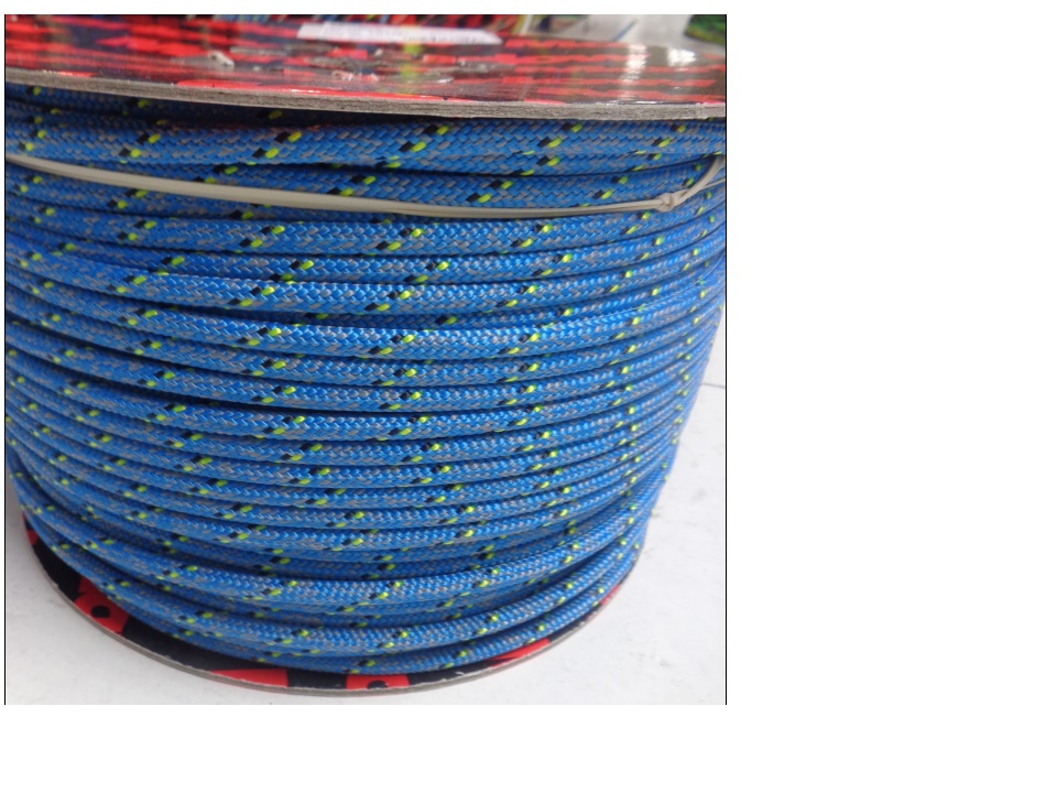 Dyneema Rope, Excel Racing 6mm Blue/Grey per Foot Budget Marine