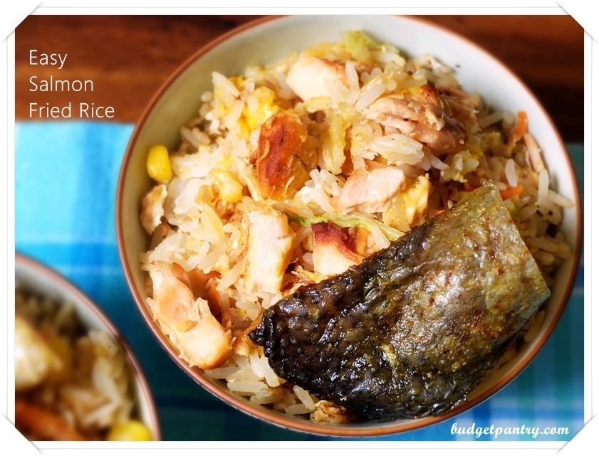 Easy Salmon Fried Rice