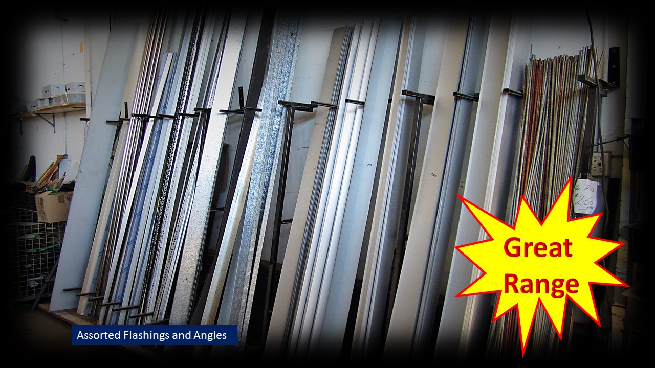 Check Out our Flashing and Aluminium Range Budget Disposals