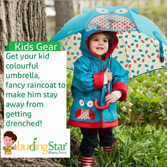 Monsoon Tips for your baby Budding Star