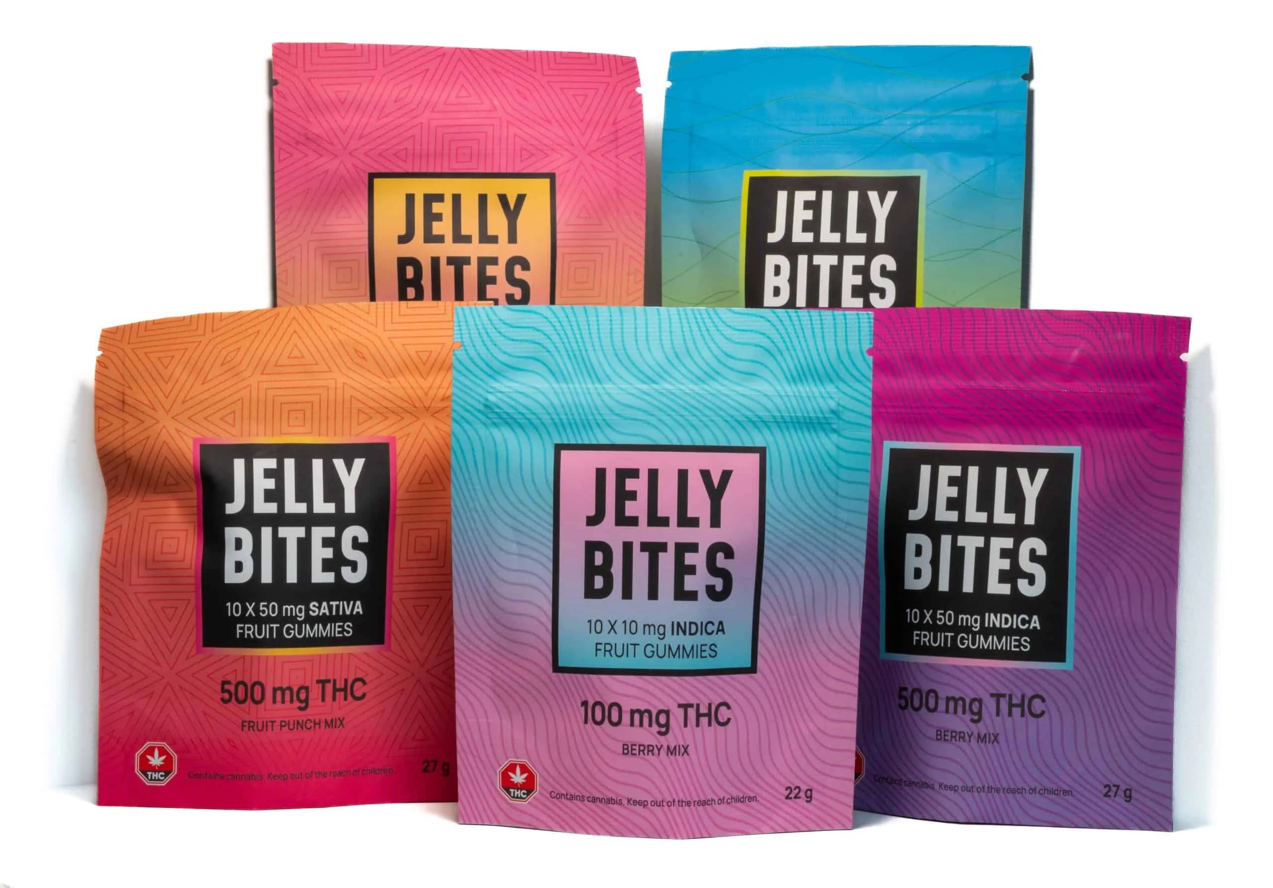 Jelly Bites Sativa Fruit Punch Mix Gummies Buy Jelly Bites Edibles