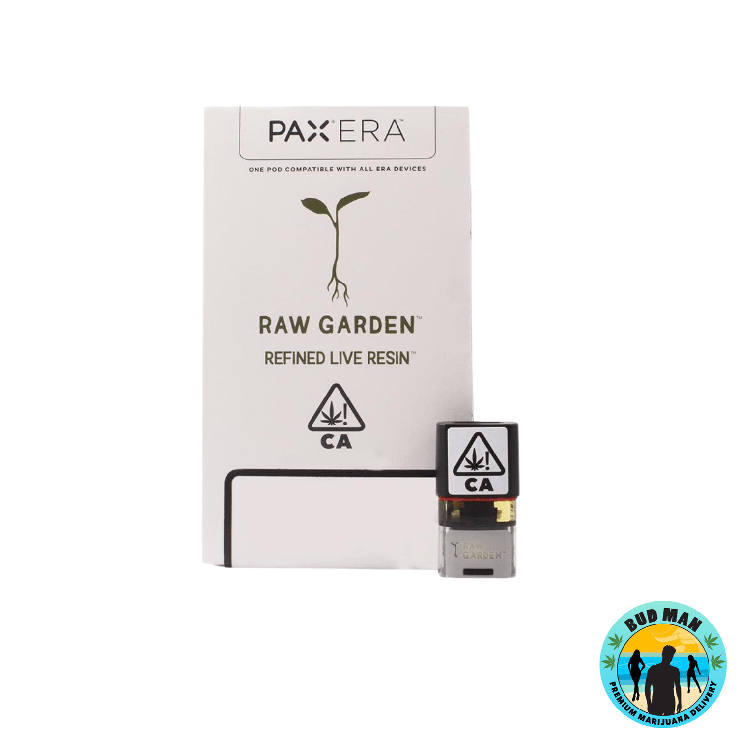 Raw Garden Refined Live Resin Pax Pod (1 gram 2 options) Bud Man