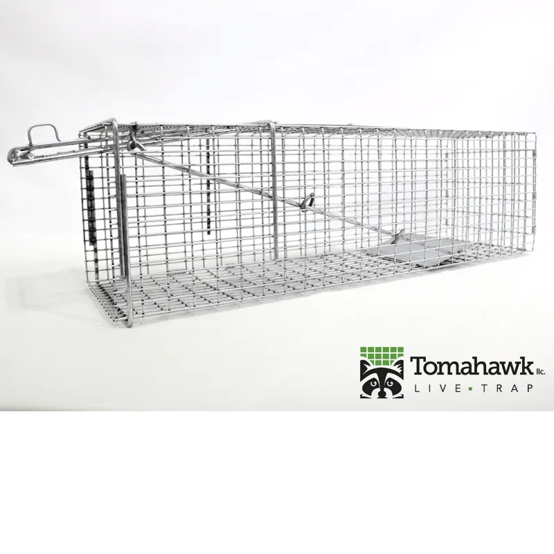 Tomahawk Possum Rabbit Cage Trap Model 105 SS Bud's Trap Company LLC