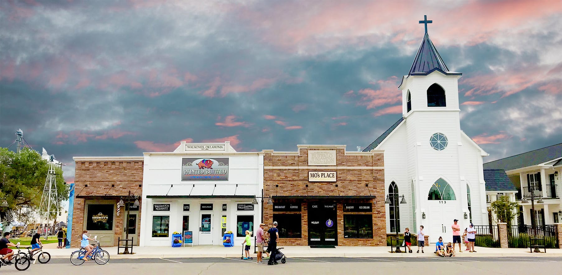 EAT & SHOP AT BUFFALO JUNCTION IN WAUKOMIS Buffalo Junction