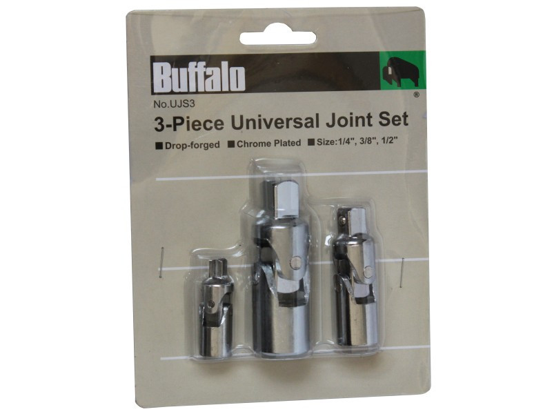 3PCS UNIVERSAL JOINT SET (UJS3) Buffalo Tools'