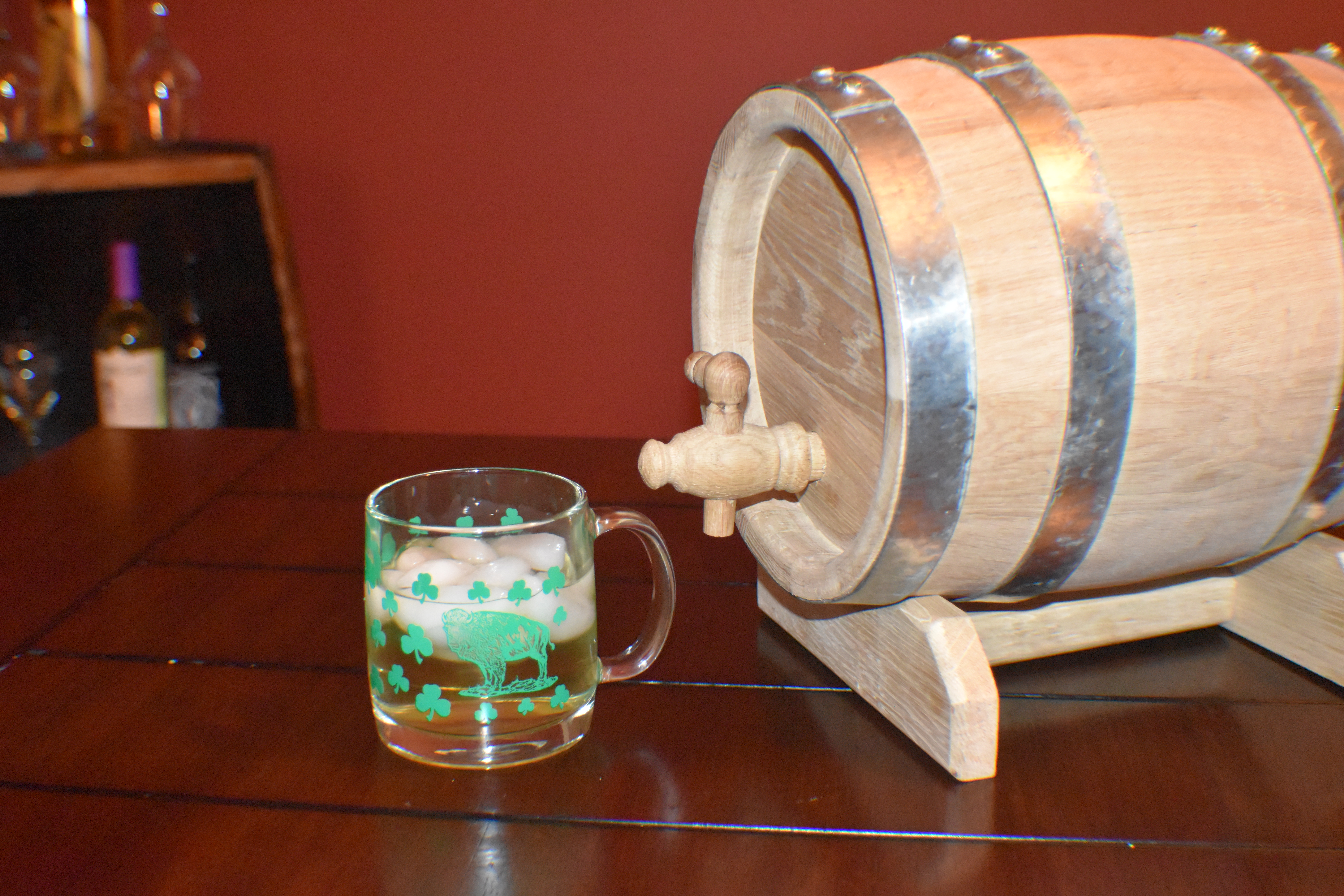 1.5 Gallon Oak Barrel Medium Charred 5 Liter Buffalo Barrel Company