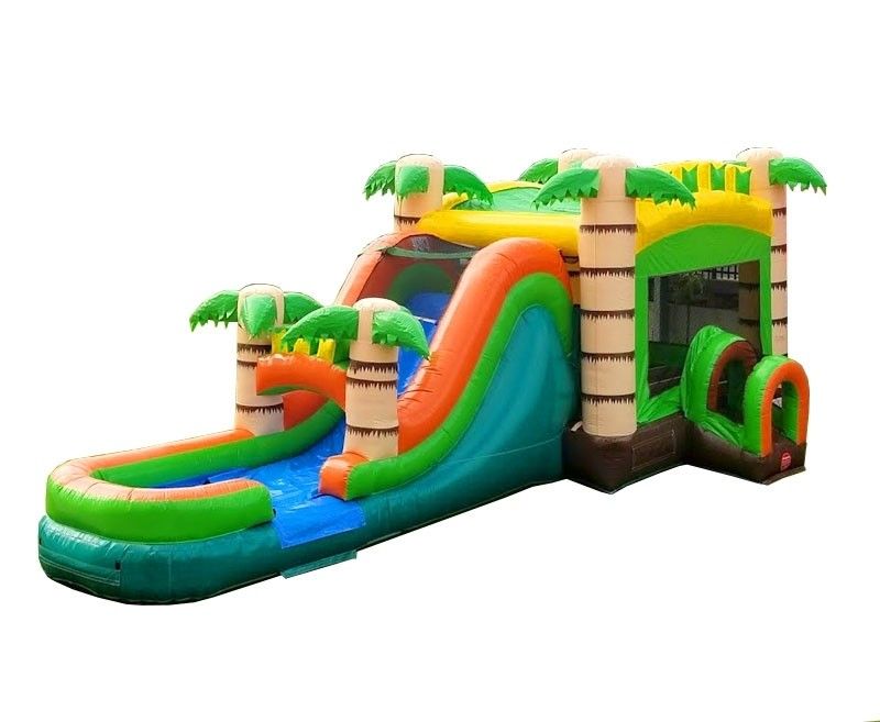 Buffalo Bounce House Inflatable Slide