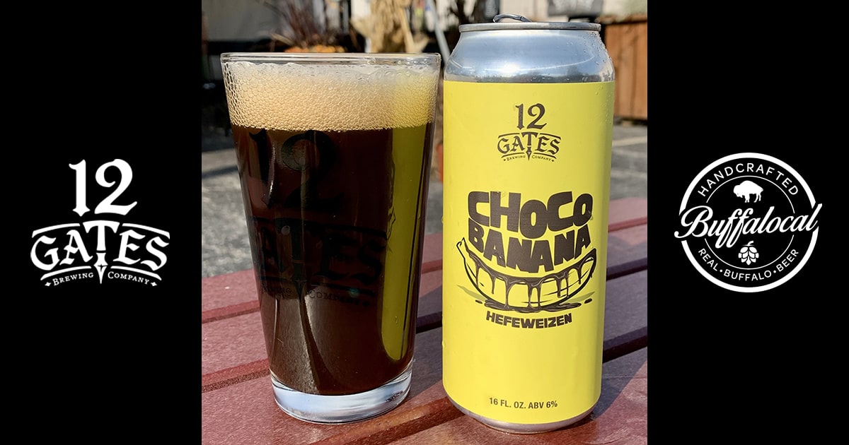 Choco Banana Hefeweizen 12 Gates Buffalocal
