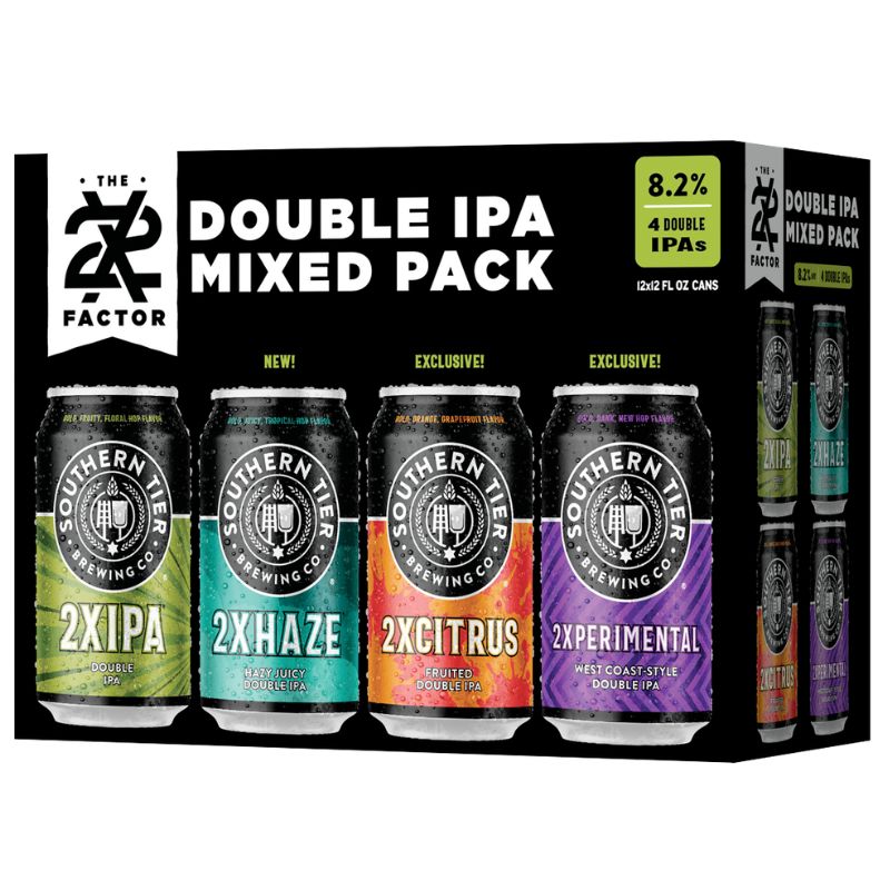 2X Factor Double IPA Mixed Pack Southern Tier Buffalocal