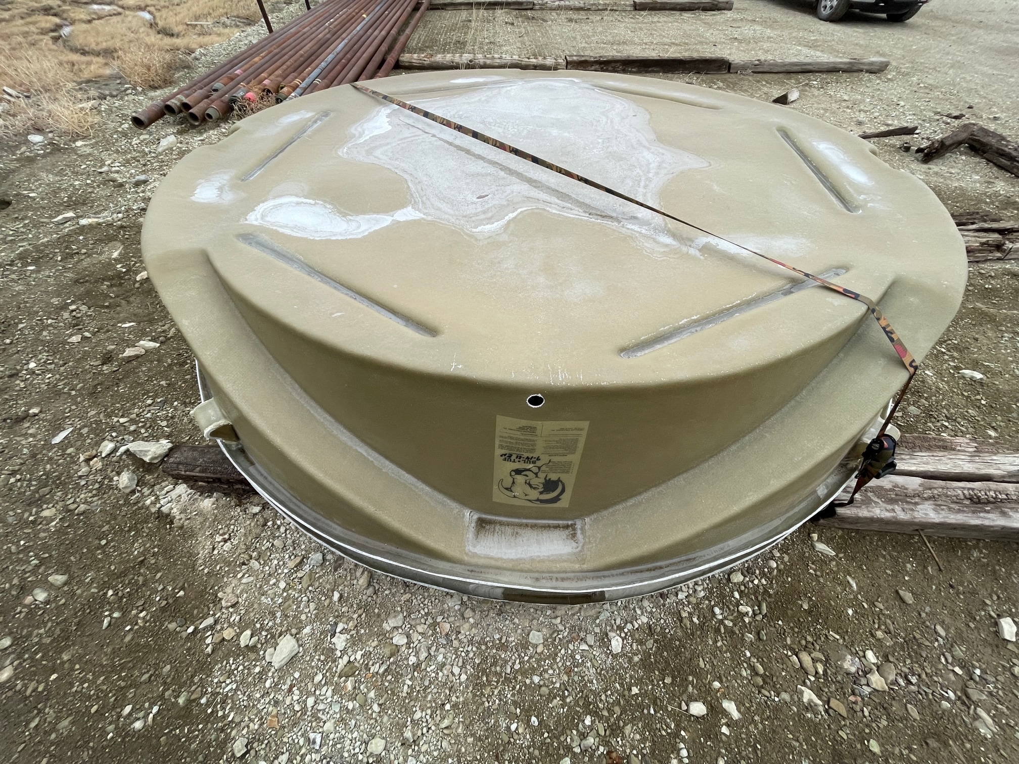 BulTuf Fiberglass Stock Tank 10 Ft Round Buffalo Hardware