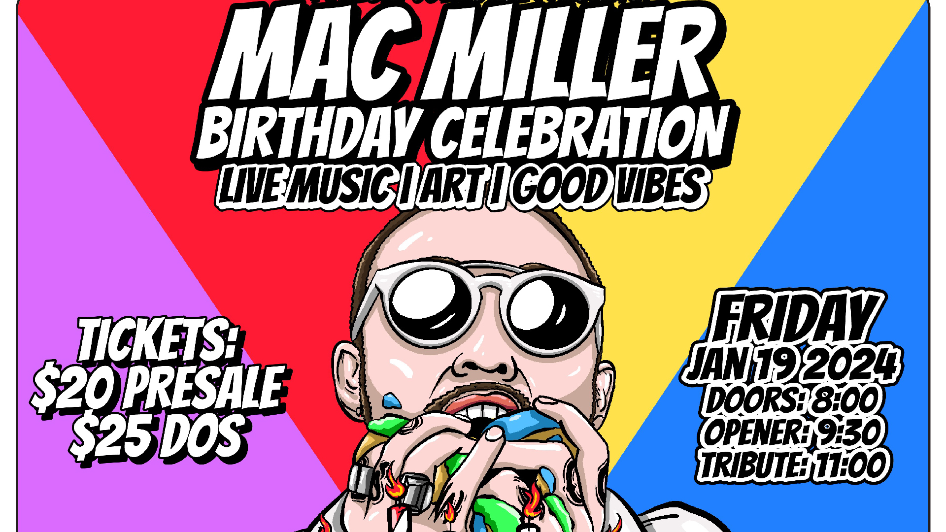 Mac Miller Tribute Buffalo Iron Works