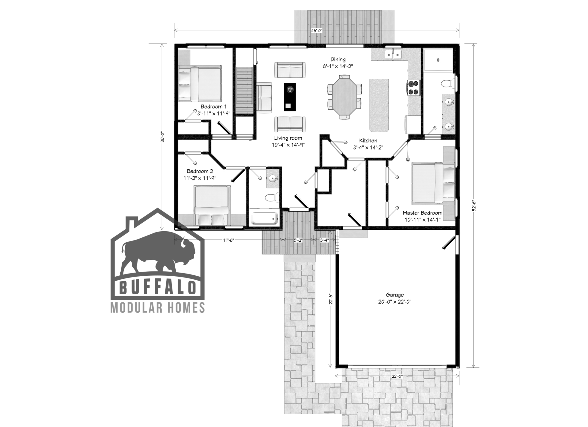 Harding House Buffalo Modular Homes