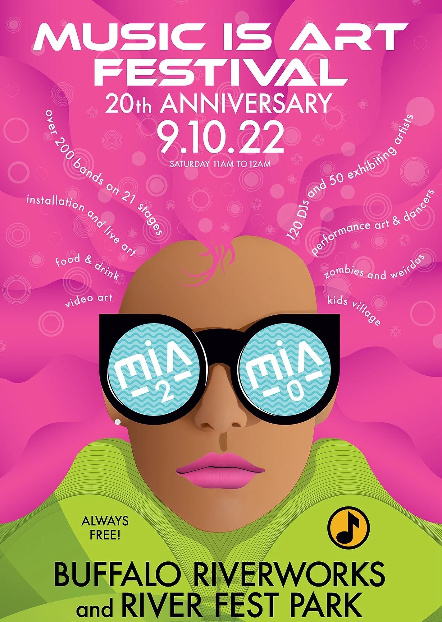 Music Is Art Buffalo RiverWorks