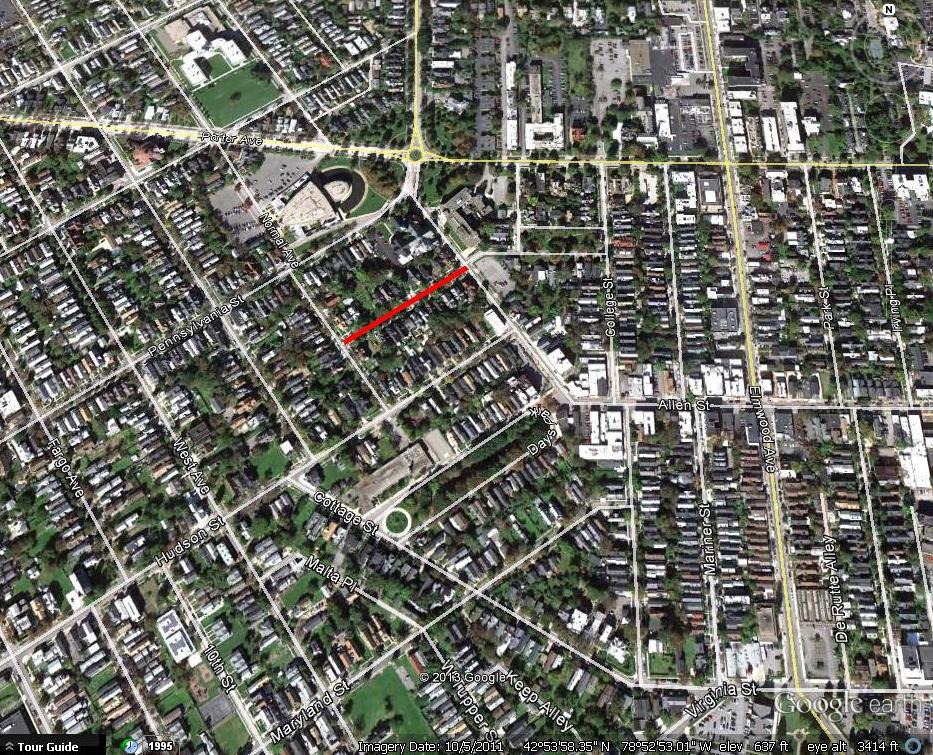 Survive the Burning of Buffalo, Get a Street Named After You