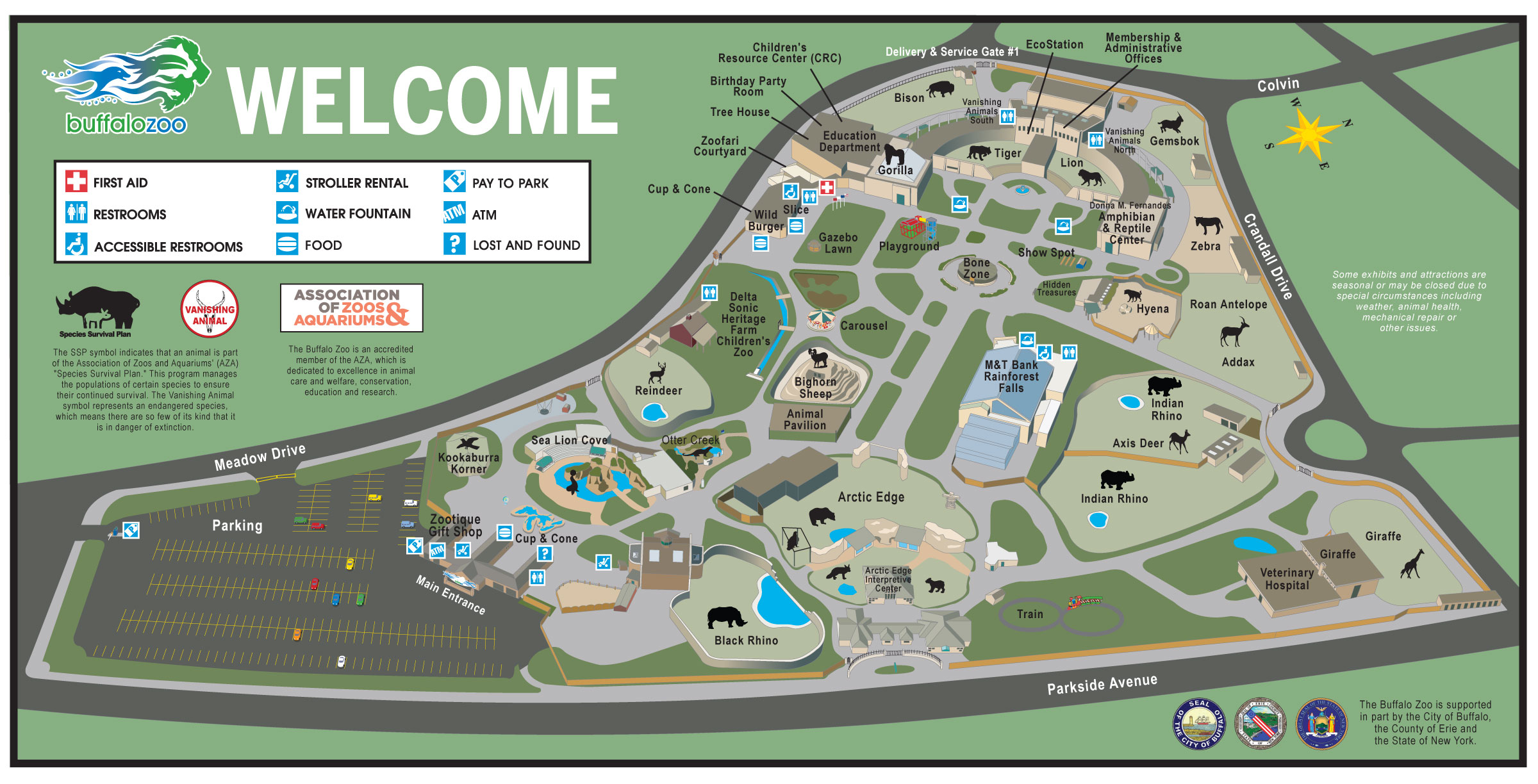 Buffalo Zoo Visitor Info Buffalo NY